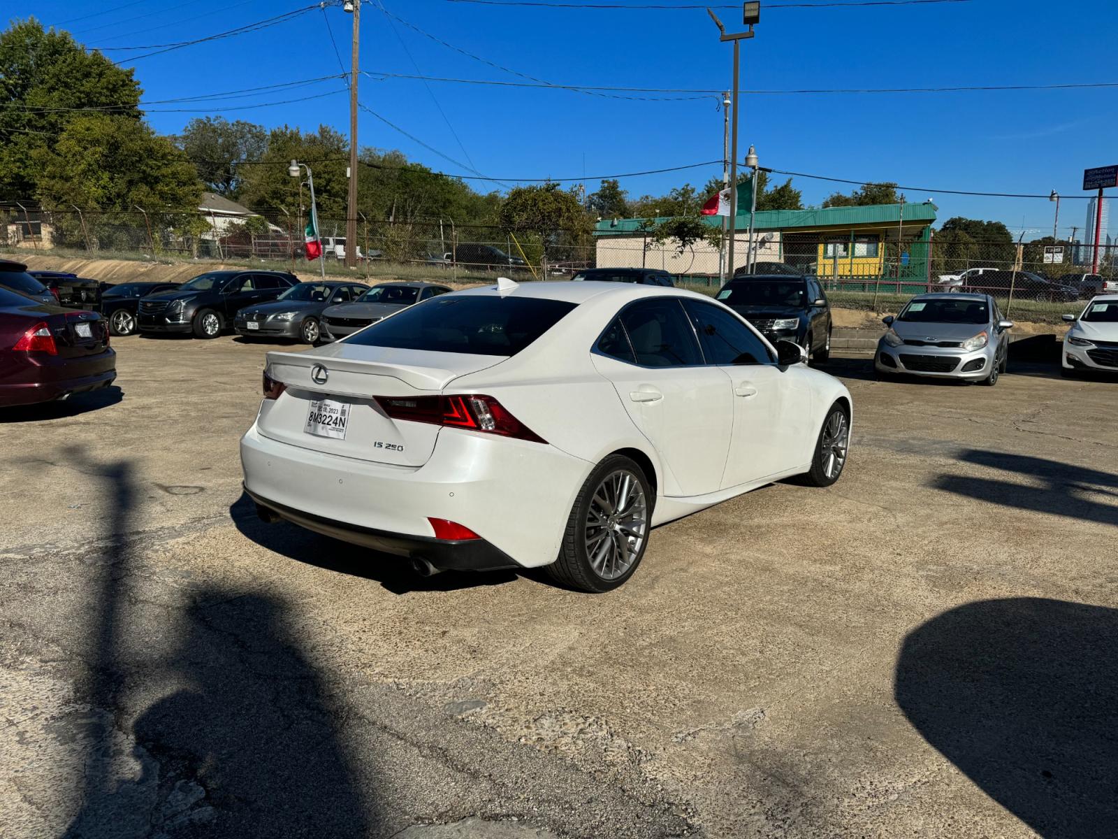 2015 Lexus IS 250 RWD (JTHBF1D20F5) with an 2.5L V6 24V DOHC engine, 6-Speed Automatic transmission, located at 945 E. Jefferson Blvd, Dallas, TX, 75203, (214) 943-7777, 32.752514, -96.811630 - Photo #3